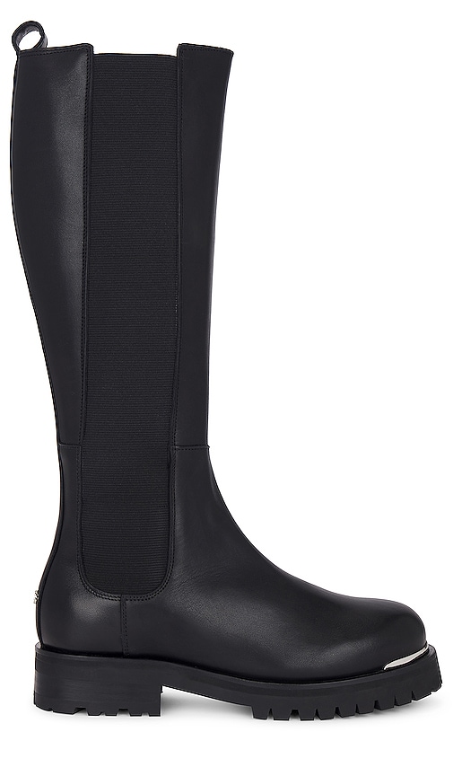 ANINE BING Tall Justine Boots in Black.