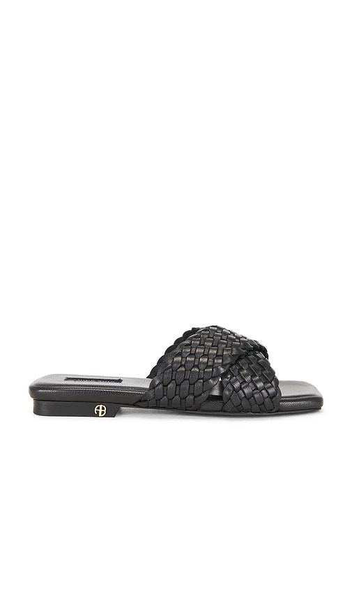 ANINE BING Ria Braided Slides
