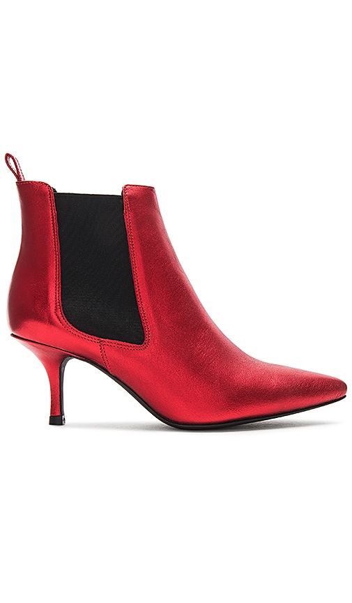 anine bing stevie boots red