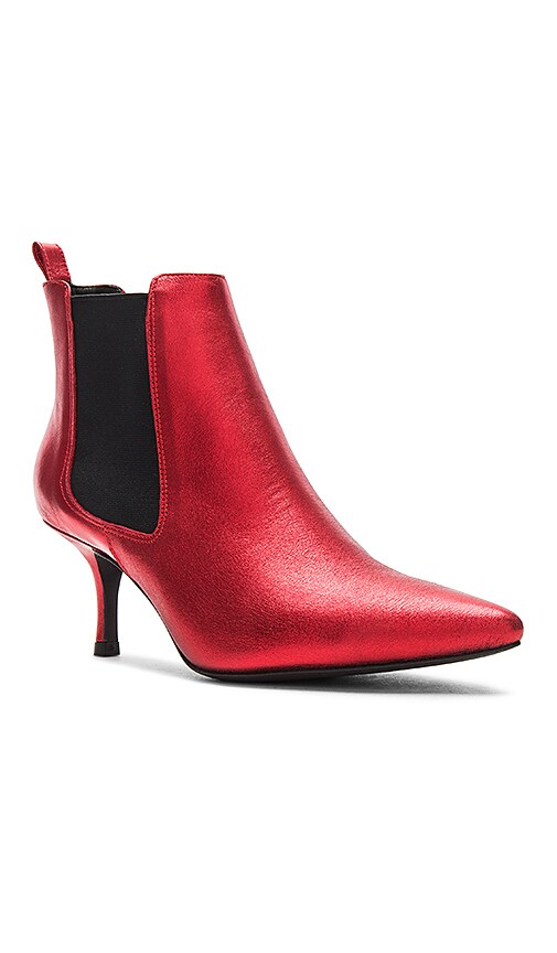 anine bing stevie boots red