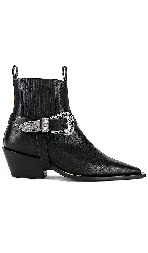 anine bing black boots