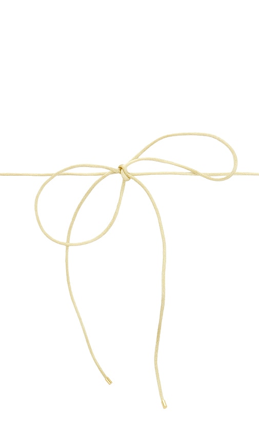  Anni Lu Shell On A String In White. 