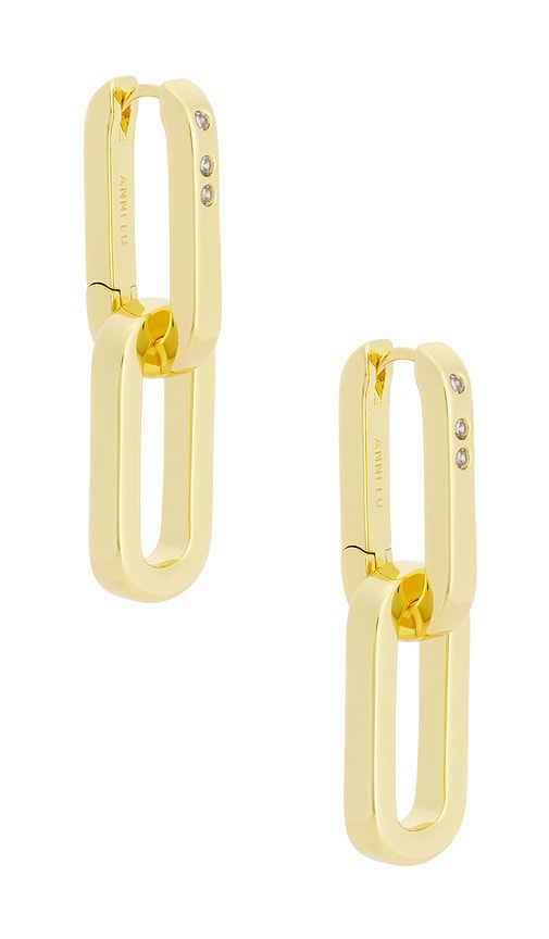 ANNI LU Golden Link Earring