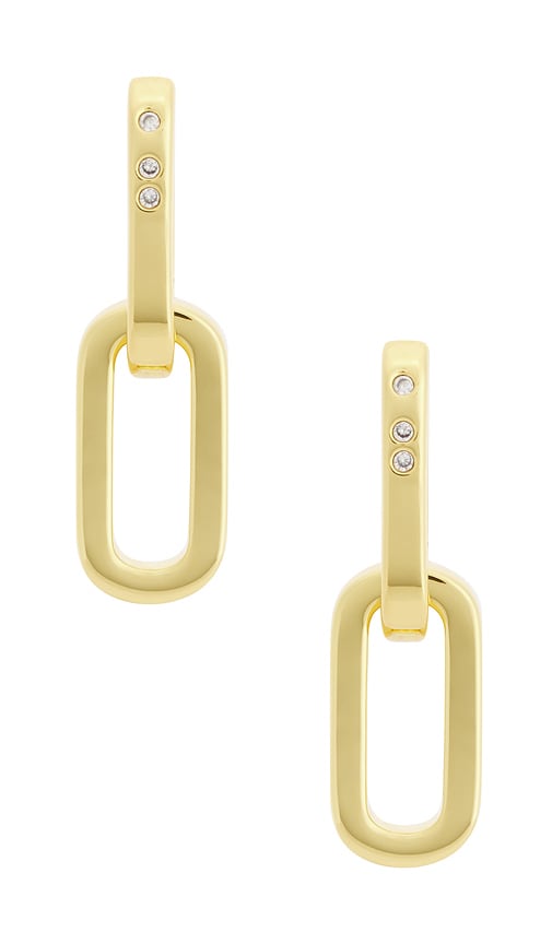  Anni Lu Ohrringe Golden Link In Metallic Gold. 