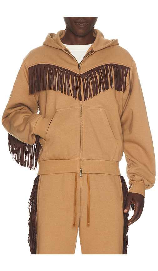 Austin Post Fringed Full Zip Hoodie | Thumbnail 7 Austin Post Fringed Full Zip Hoodie | Thumbnail 7