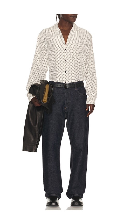  Austin Post Sundown Shirt In Ivory. Size S. Also In M, Xl/1x, Xxl/2x. 