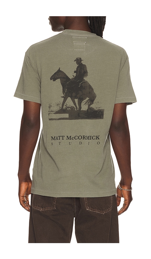  Austin Post X Matt Mccormick Among The Low Light Standard Tee In Green. - Size S (also In M, L, Xl/1x, Xxl/2x) 