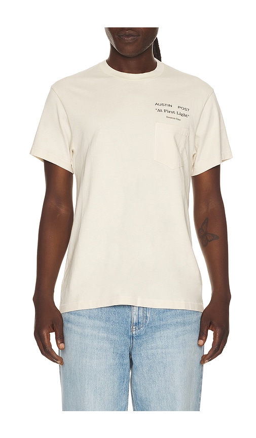  Austin Post X Matt Mccormick Ceremony Of Certainty Stage Pocket Tee In Cream. - Size S (also In M, L, Xl/1x) 
