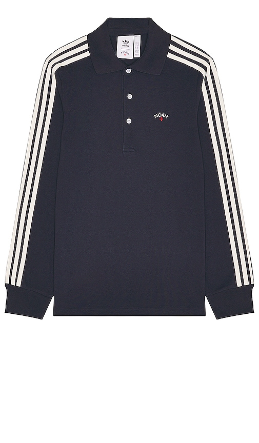 adidas x Noah adidas Originals x Noah Polo Long Sleeve in Night 