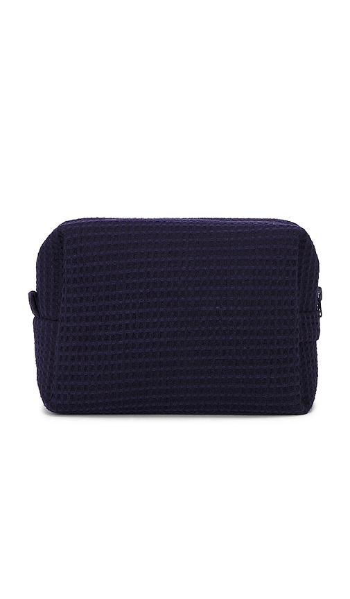 Abbode Ski Vacation Waffle Pouch In Blue