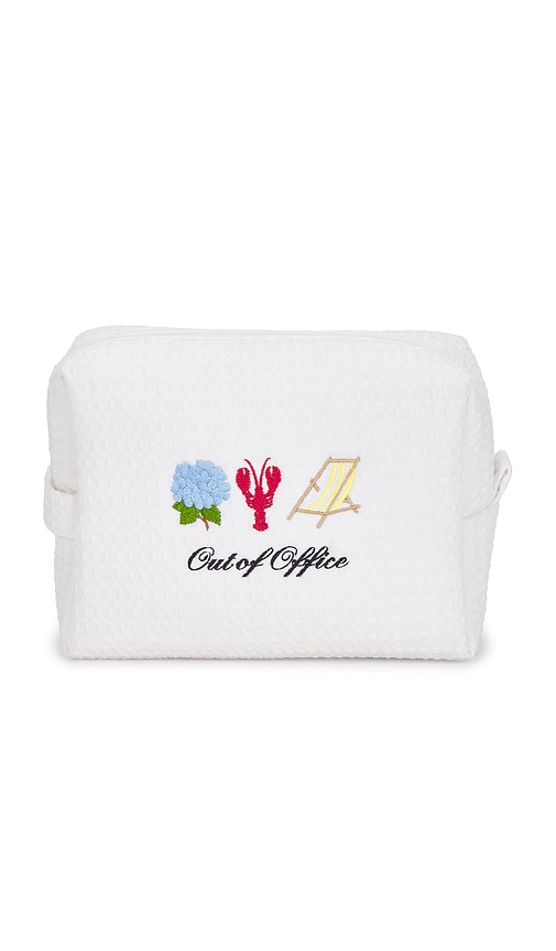 Abbode Out Of Office Waffle Pouch in Cloud.