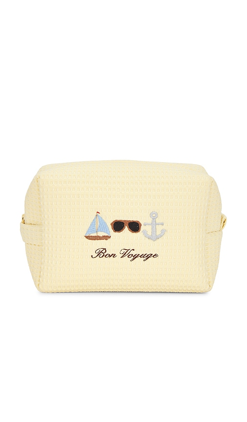 Abbode Bon Voyage Waffle Pouch in Butter 68$