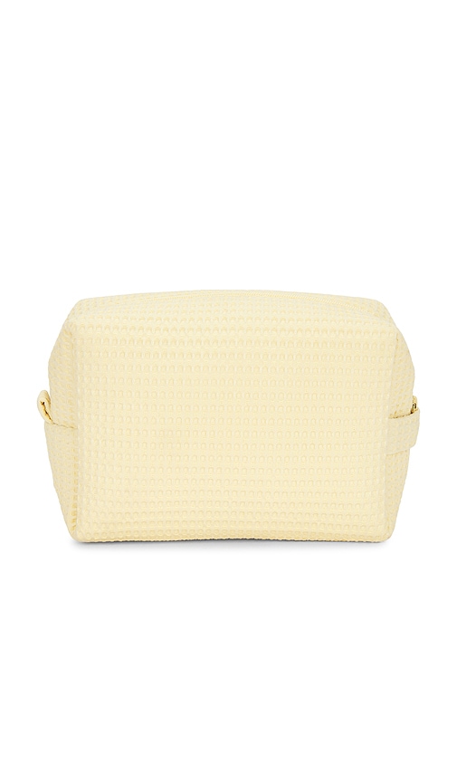 Abbode Pochette Waffle Pouch En Lemon. 