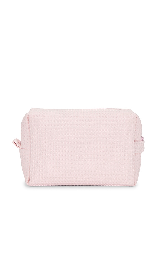  Abbode Pochette Waffle Pouch En Pink. 