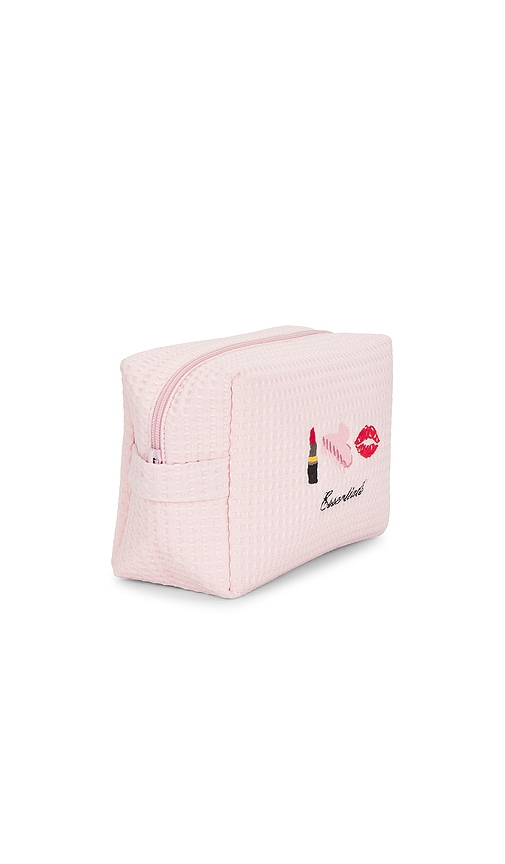  Abbode Pochette Waffle Pouch En Pink. 