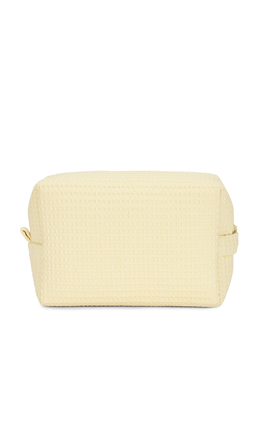  Abbode Pochette Waffle Pouch En Lemon. 