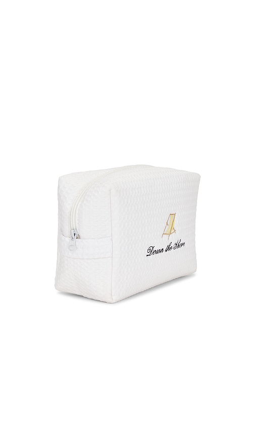  Abbode Down The Shore Waffle Pouch In White. 