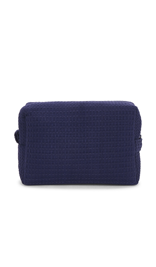  Abbode Pochette Waffle Pouch En Navy. 