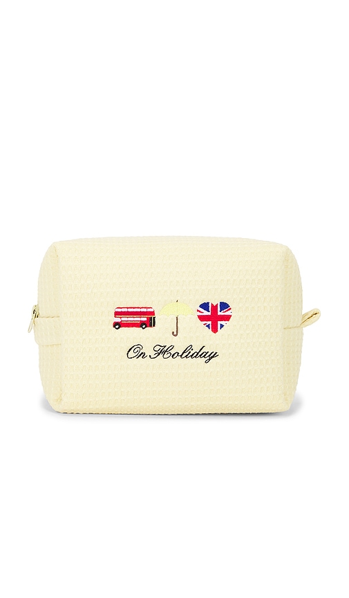 On Holiday Waffle Pouch in Butter.