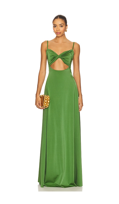 Serenita Dress in Green. - size S (also in L, M)