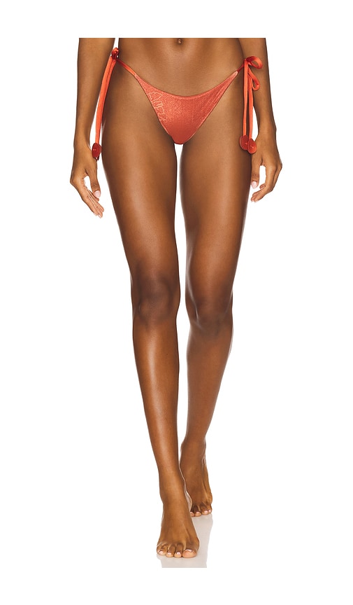 Eos Bikini Bottom in Burnt Orange. - size S (also in L, M, XS)