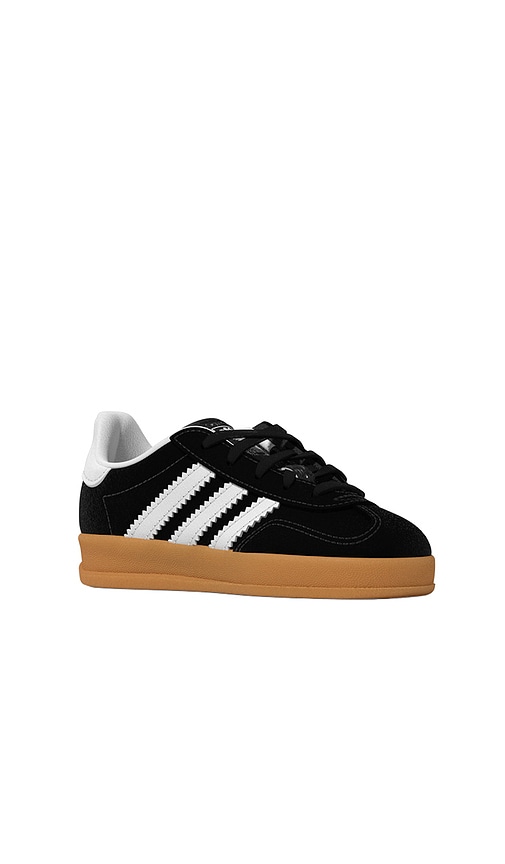  Adidas Originals Zapatilla Deportiva Gazelle Indoor En Color Negro, Blanco Talla 7  (también En 8, 9). 