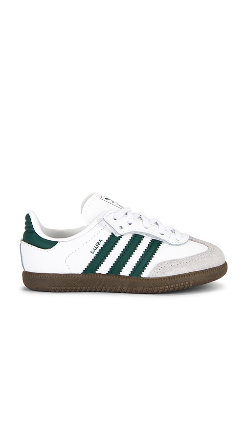Adidas Originals Samba Og È¿�嚨鞋 €“ White  Collegiate Green & Gum. Űºç � 8 (also €“ 10, 7, 9). In Multi