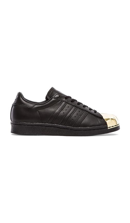 superstar metal toe Brun homme