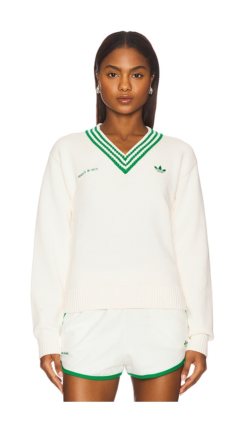 x Sporty & Rich Sweater in White. - size XL (also in L, M, S, XS)