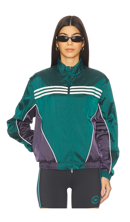 Adidas Originals X Sporty & Rich Windbreaker In Green