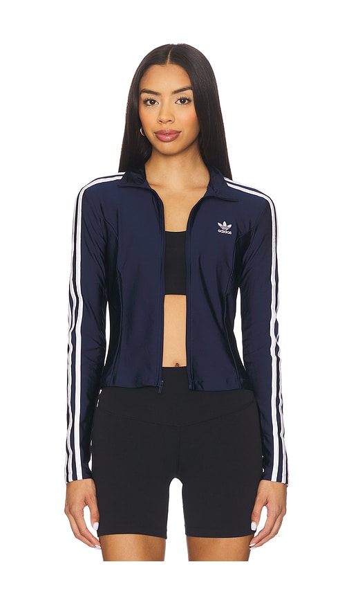 adidas Originals 3 Stripe Slim Track Top