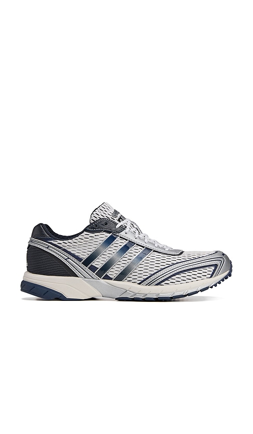 X Sporty & Rich Adizero Adios Sneaker in Grey. - size 9.5 (also in 10, 5, 6, 6.5, 7, 7.5, 8, 8.5, 9)