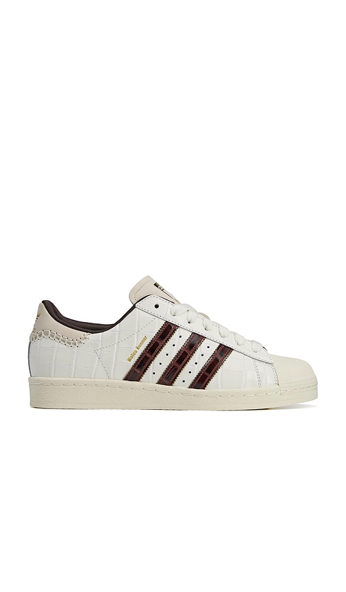 adidas Originals x Wales Bonner Superstar Sneaker in Wonder White