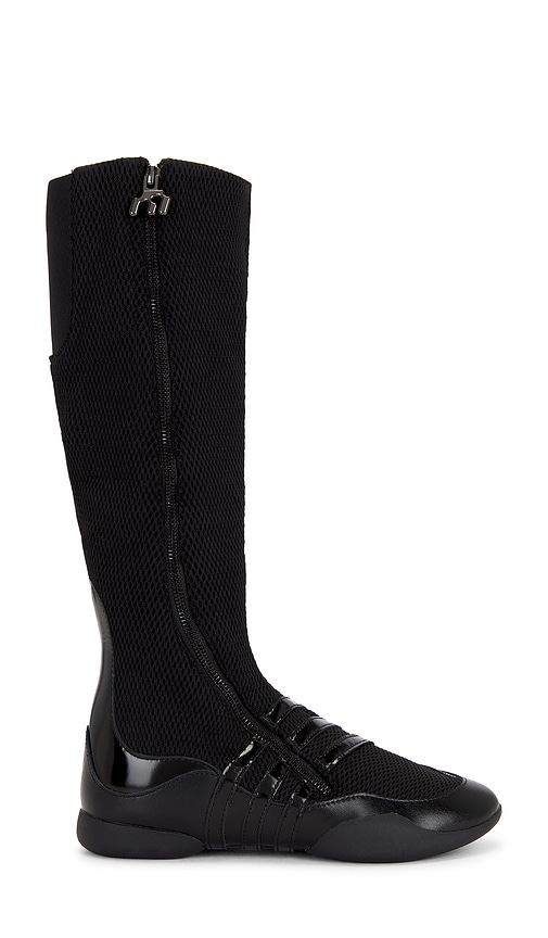adidas Originals x Miaou Boot in Core Black & Silver Metallic