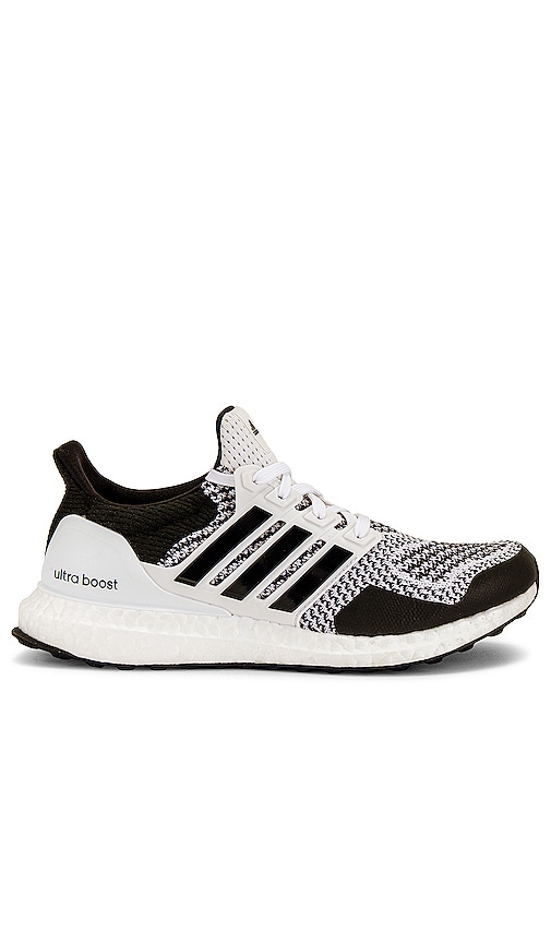 adidas ultra boost black and white reflective