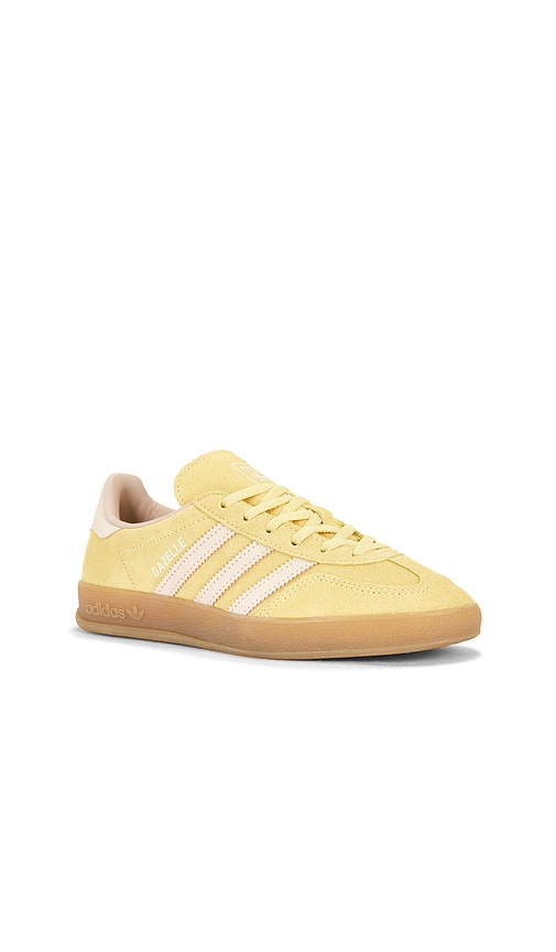  Adidas Originals Zapatilla Deportiva Gazelle Indoor En Color Amarillo Talla 10  (también En 5, 5.5, 6, 6.5, 7, 7.5, 8, 8.5, 9, 9.5). 