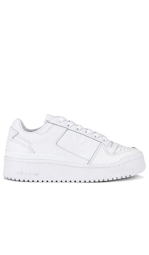 adidas Originals Forum Bold Sneaker in White & Core Black | REVOLVE
