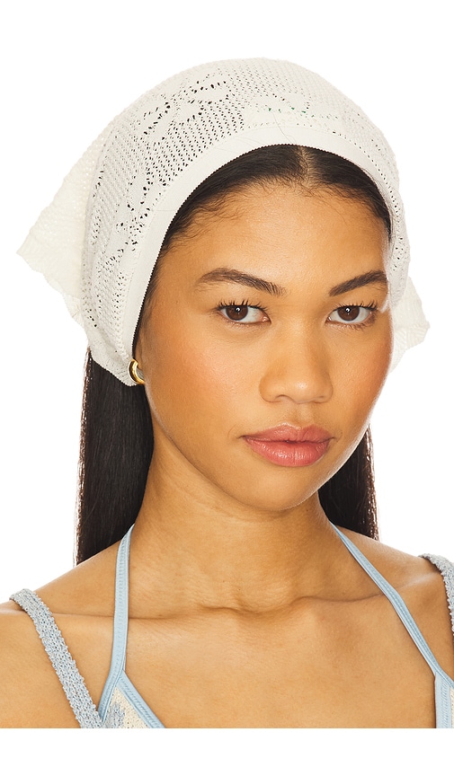 Bruna Crochet Bandana in - ASTA RESORT - Modalova