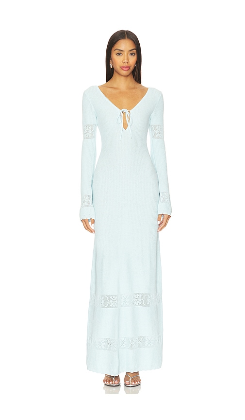 Asta Resort Rita Crochet Dress In Multi
