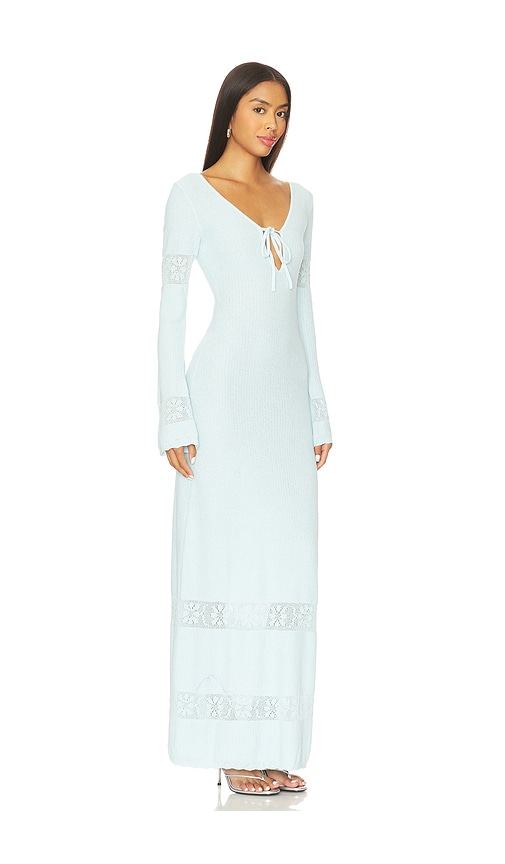 Asta Resort Rita Crochet Dress In Multi