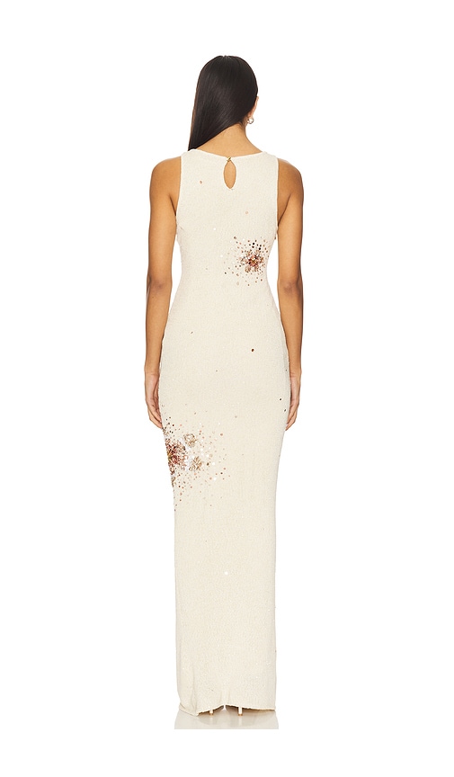  Asta Resort Handbesticktes Kleid Natalia In Ivory. Größe Xs. Also In S. 
