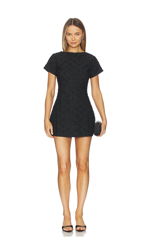 ASTA RESORT Mathilde Hand Beaded Mini Dress