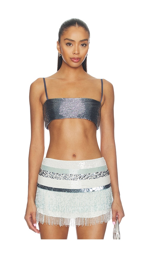 Iris Hand Beaded Bralette