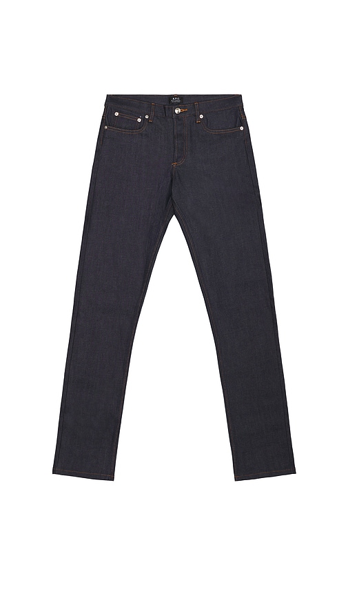 A.P.C. Petit Standard Straight Leg Jean in Indigo