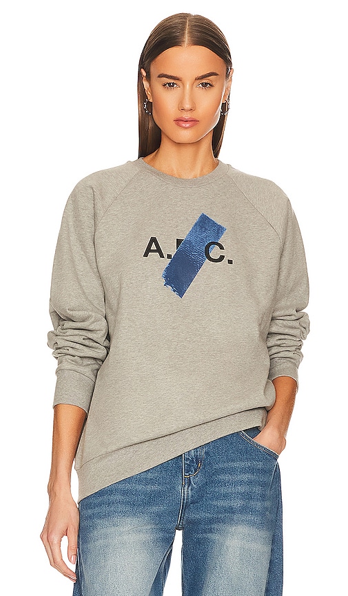 A.P.C. Sweat Shiba H in Grey