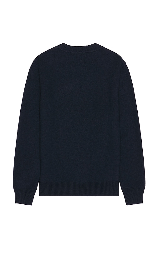 Shop Apc Joshua Sweater In 다크 네이비