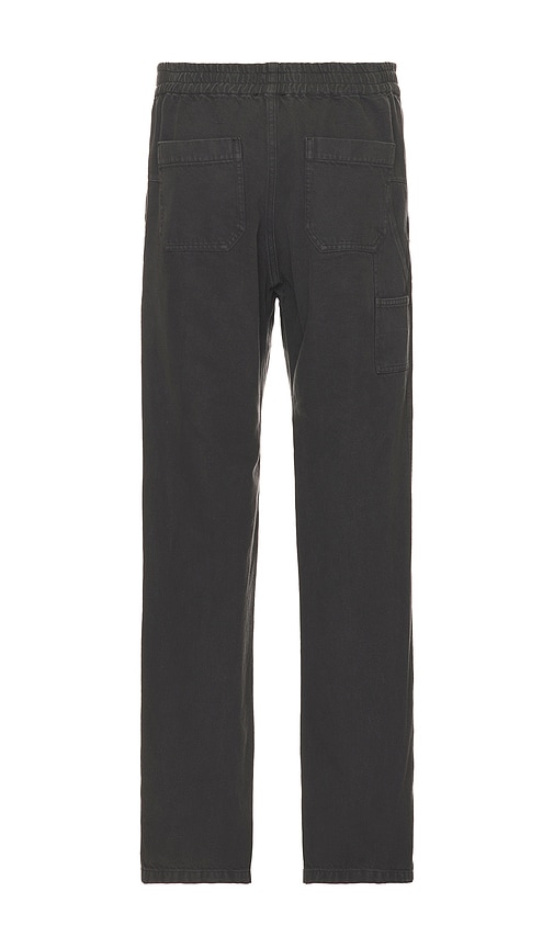 Shop Apc Pantalon Chuck In 炭黑色