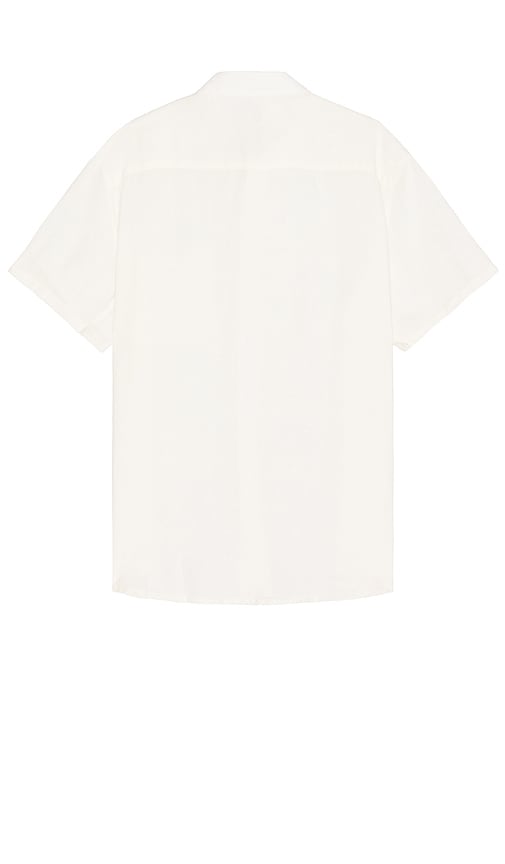 Shop Apc Chemisette Bellini Logo In Off White