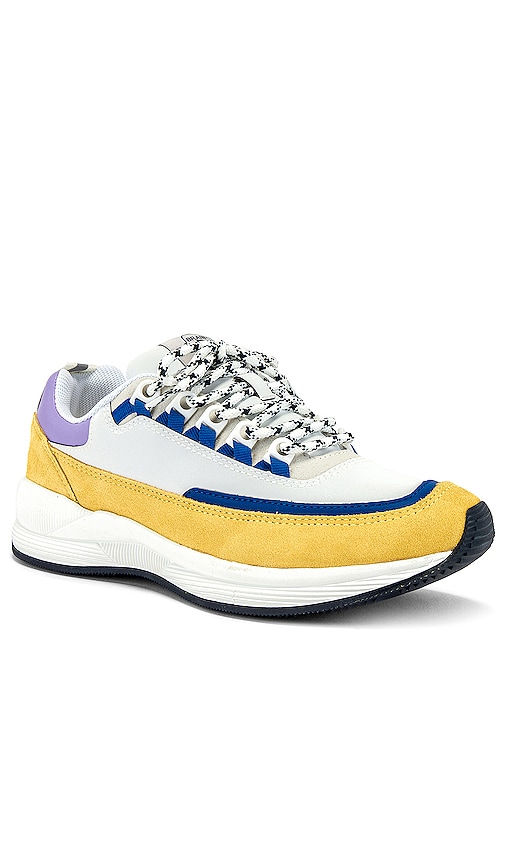 A.P.C. Jay Brain Dead Sneaker in Jaune 