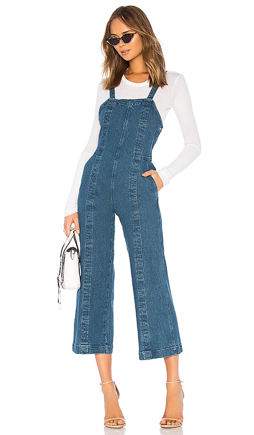 apiece apart carmen denim overall